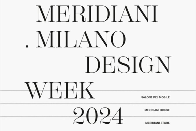 Meridiani alla Milano Design Week 2024
